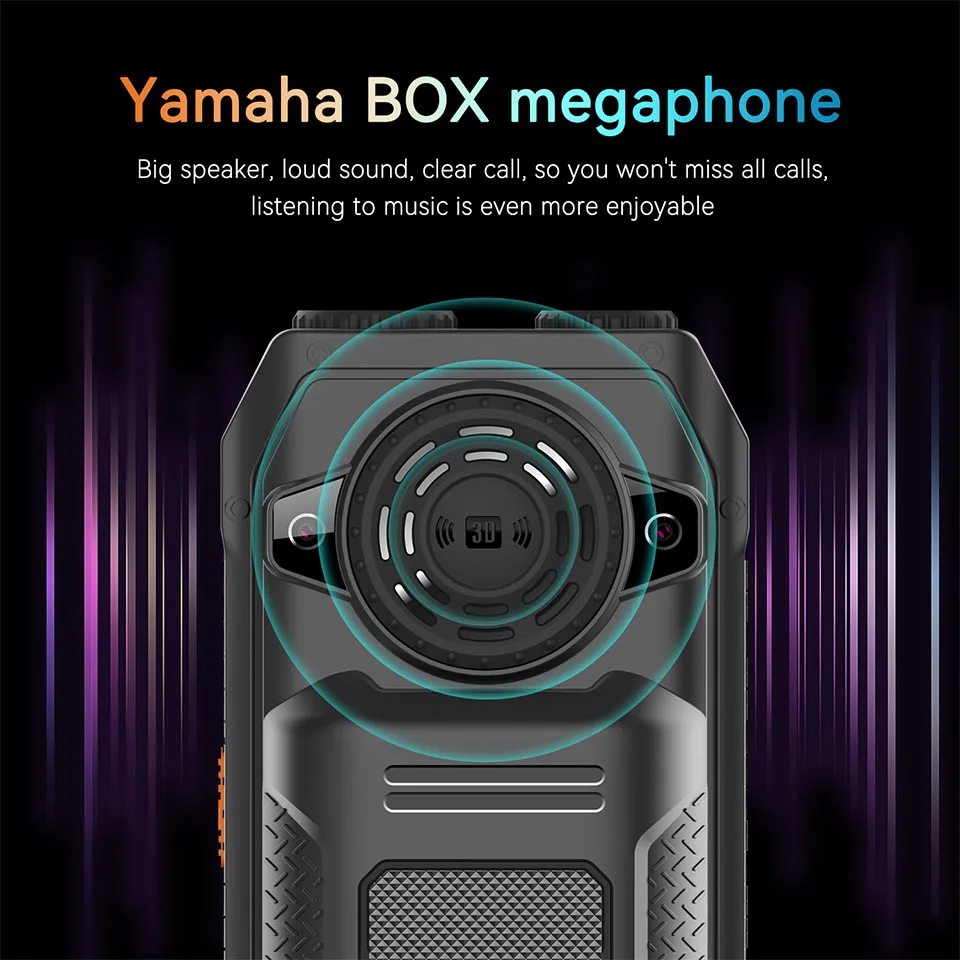 Uniwa M6000 2.4 Inch 4800mah Big Battery Mobile Phone 4 Sim Card 4