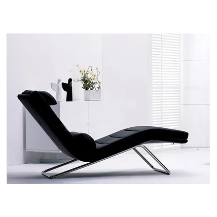 Modern Indoor Room S Shaped Chaise Lounge Chromed Stainless Steel Leather Fabric European Style Chaise Lounge - Buy Chaise Chaise Shaped Chaise Lounge Product on Alibaba.com