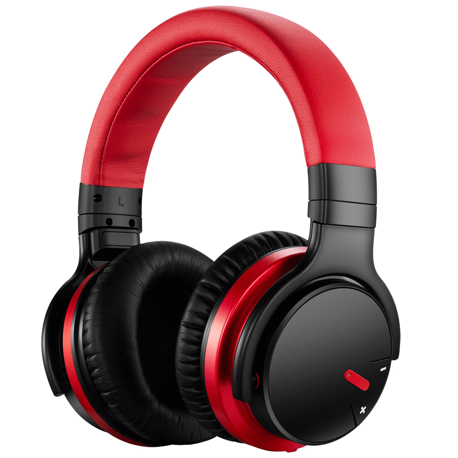 Wireless Active Noise Cancelling Headphones Over Ear BT Headphones Built-in Microphone