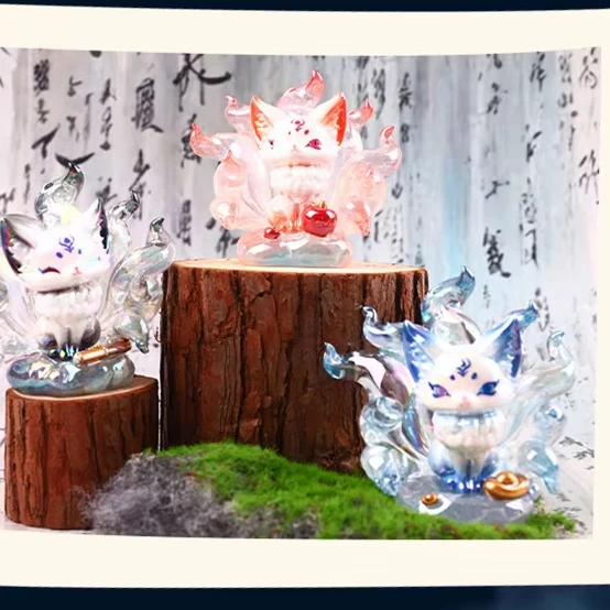 beastnolyze ブレイジンガー GID蓄光 未開封 約15㌢ ソフビ Creative Trend-playing fox Spirit Legend Blind Box Chinese Style