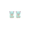 Cat Focal bead Green SA40