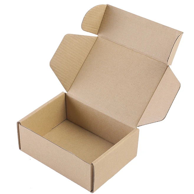 Recycled Kraft Paper Box Custom Shipping Box Mailers Printing Luxury Clothing Packaging Boxes