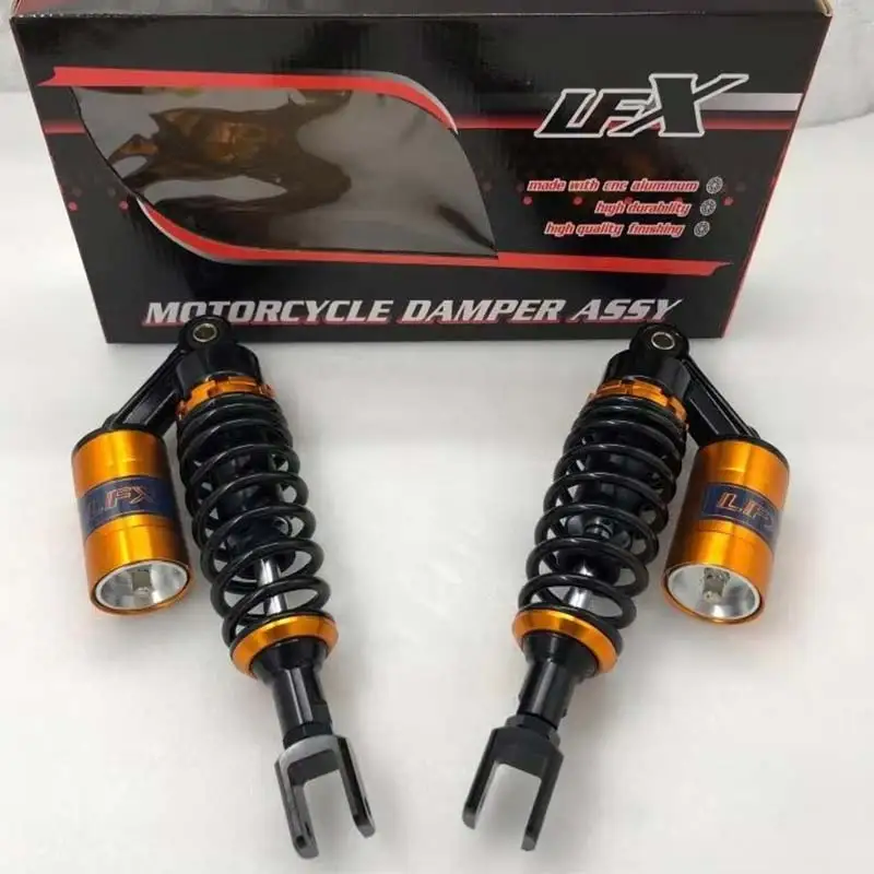 Универсальный 275 мм 280 мм мотоцикл амортизатор 7 мм пружина подходит для Honda Yamaha Suzuki Kawasaki электромобиль