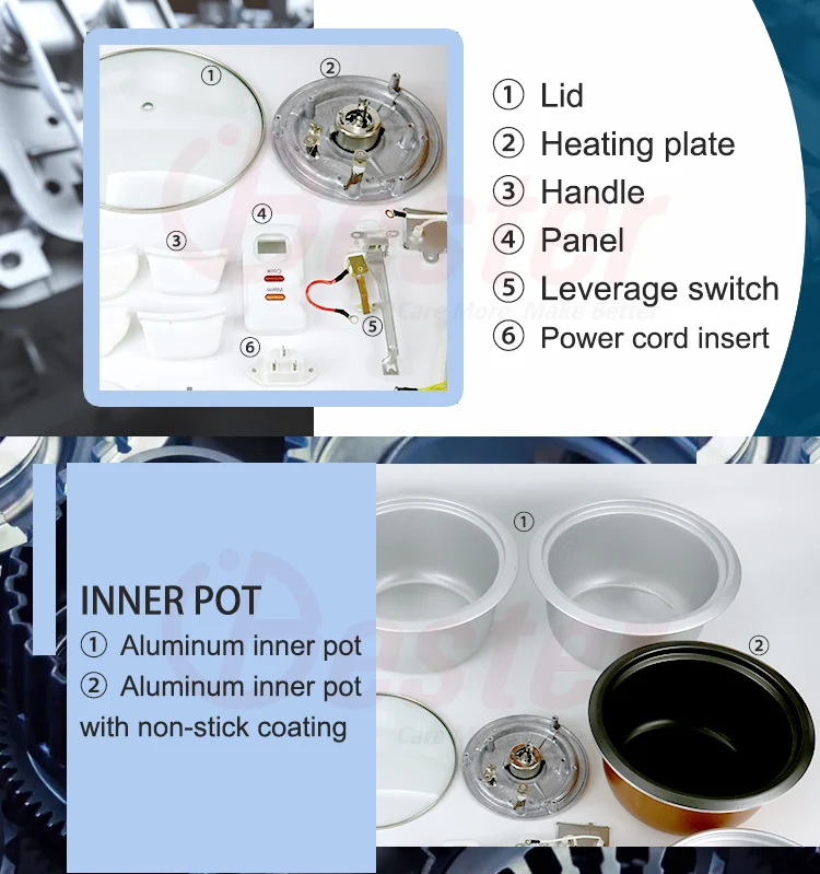 Rice Cooker Parts Of Body Switch Heating Plate Rice Cooker Parts Skd