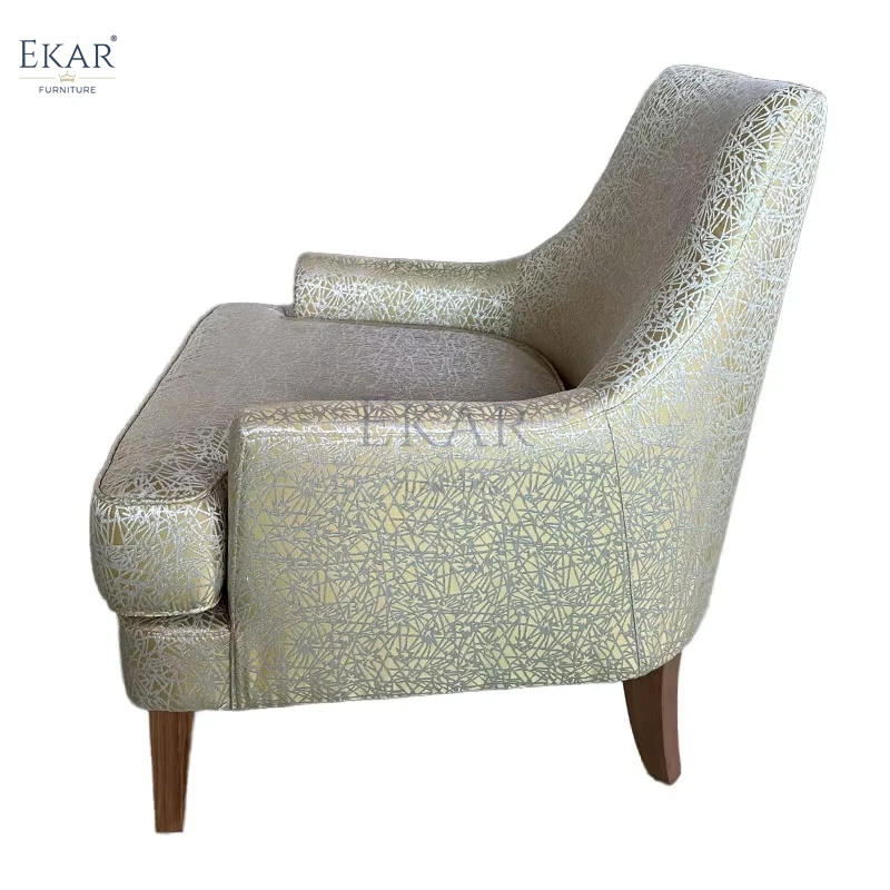 product modern fabric lounge chair with soft synthetic leather upholstery and wooden legs for apartment home bar or warehouse use-63