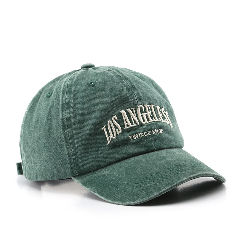 Syh1133 Customized Embroidery Your Logo Blank Plain Cotton Denim Wholesale Baseball Cap Washed Distressed Dad Hats