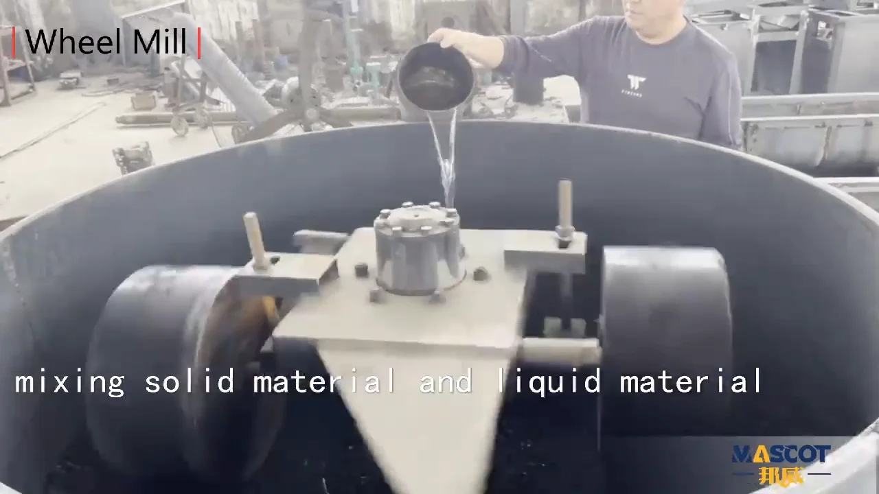 Double Roller Sand Mixer,Wheel Grinding Mill Charcoal Mixer,Roll Mixer