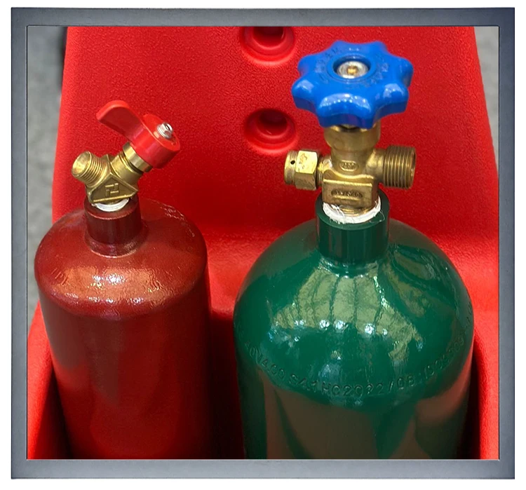 Oxygen Acetylene Welding and Cutting Kit - 4L/2L Portable