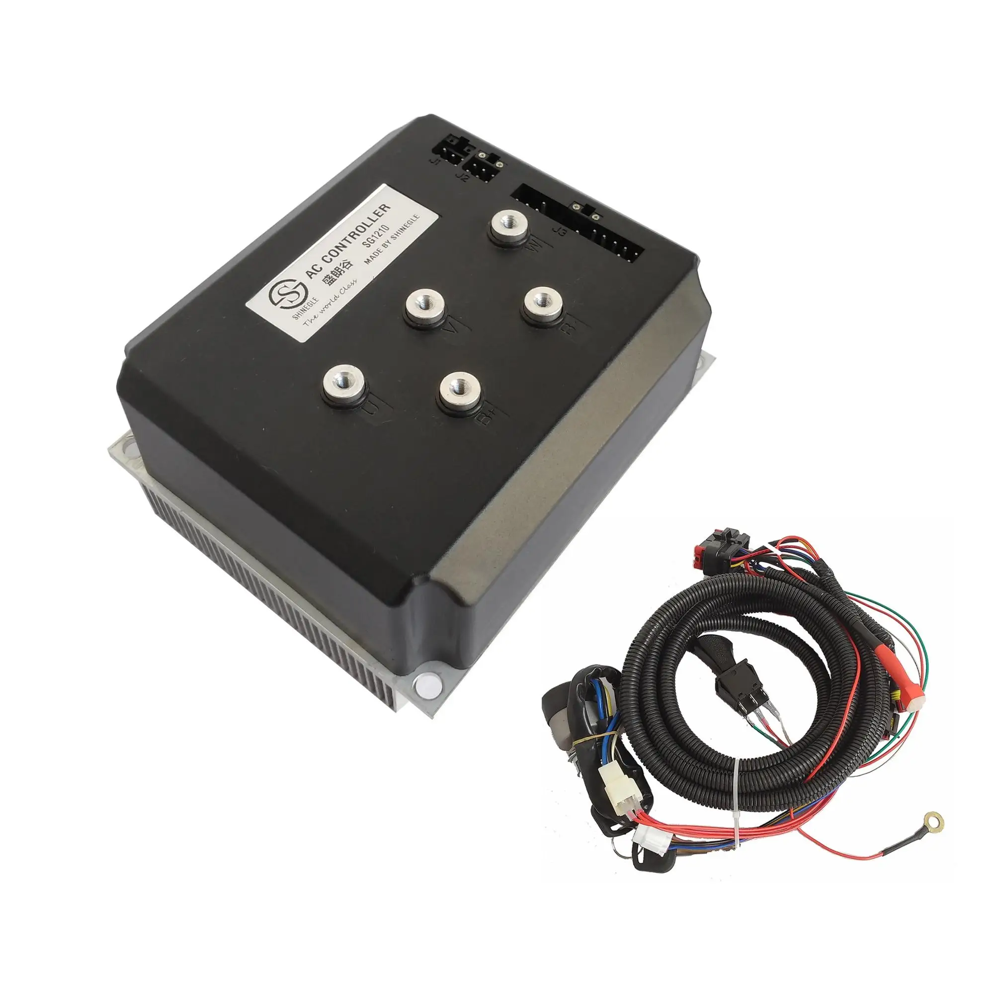 shinegle电动汽车转换套件/三轮车用3kw 200amp异步电机速度控制器