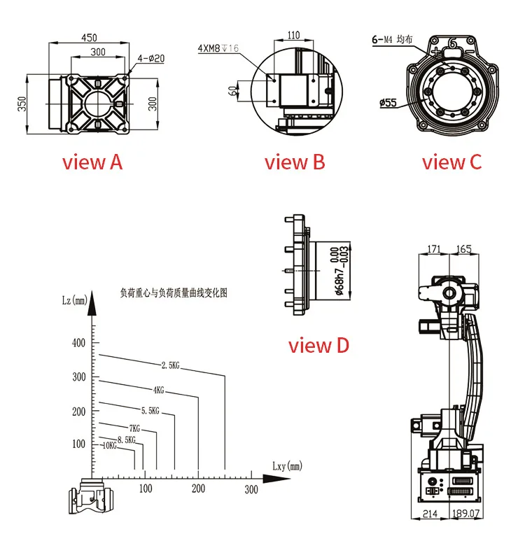 Industrial Robot Arm 6 axis  Welding with Robot With Automatic Welding Robot Arm 6 Axis Welder factory