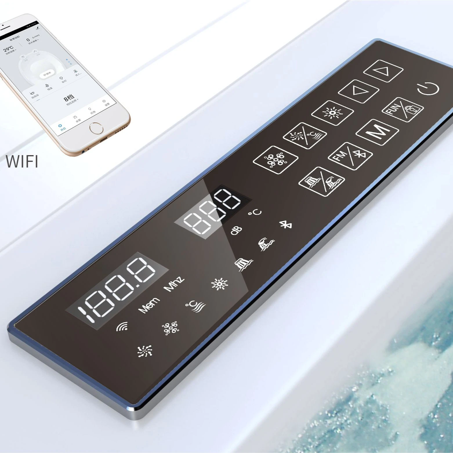 SUNDREAM Smart WiFi Control Spa Massage Bathtub Control Panel