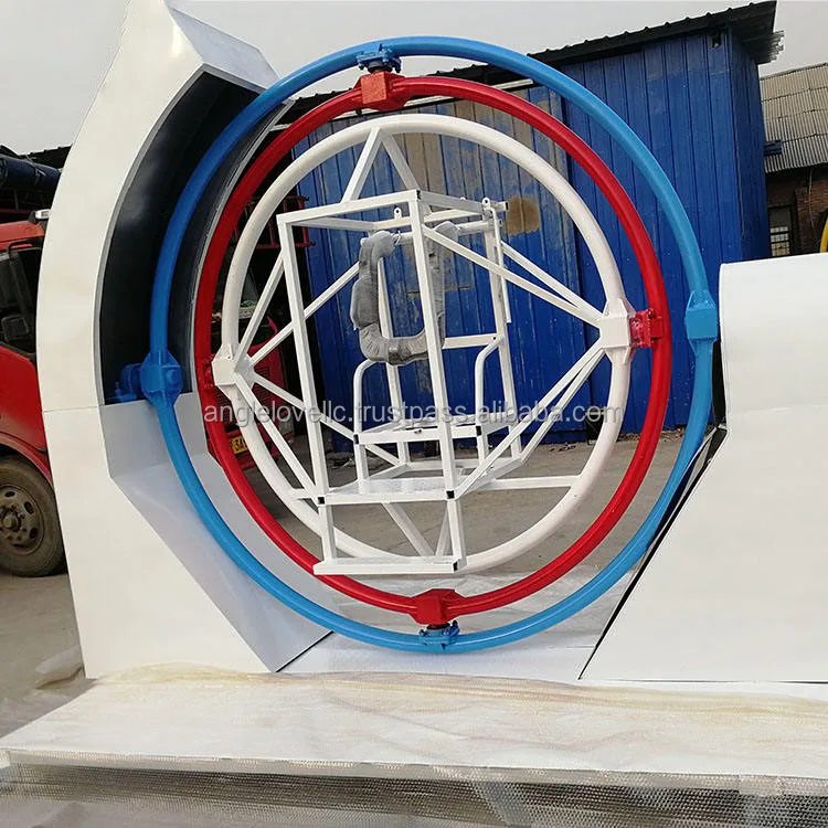 Gyroscope Virtual Reality Simulation Rides Testable Human-Friendly Amusement Park Attractions For Sale