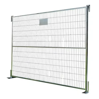 Custom Canada Portable temporary fence panels/doors powder-coated Canada Mobile Activity temporary fence