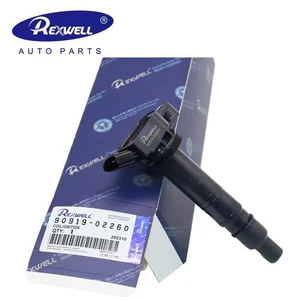 High Performance Power Long-life Ignition Coils for Toyota Land Cruiser Prado Camry Rav4 90919-02260 90919-02248 Genuine New