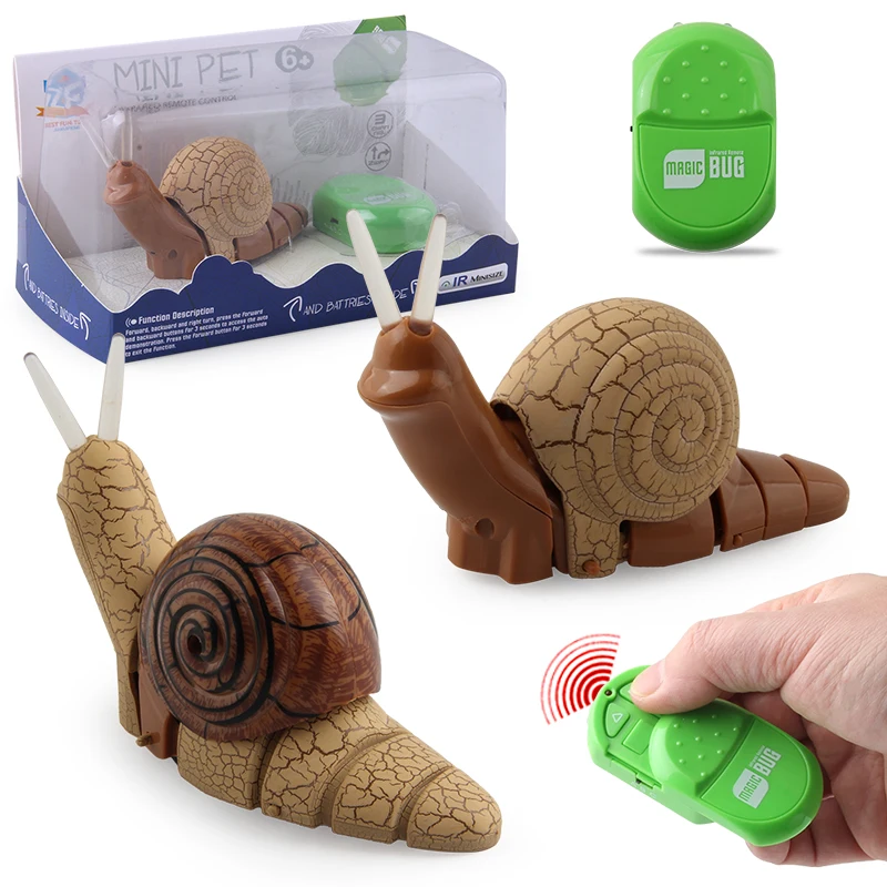 Light Remote Control Snail Model Toy Simulated Animal Rc Toy Set  Educational Toy - Buy Remote Control Snail Model Toys,Rc Animal Toys,Simulated  Animal Toy Product on 