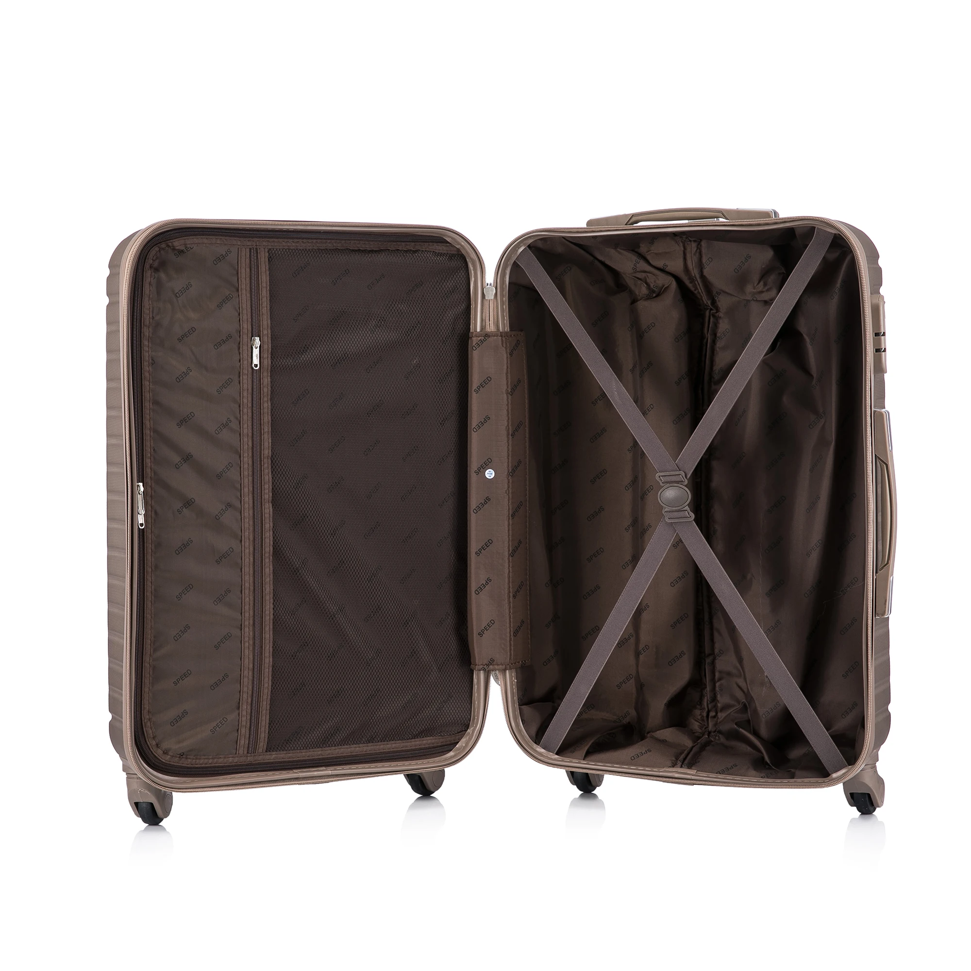 Красочный 3 шт. ABS PC тележка багажный набор поликарбонатный чемодан 20 24 28 дюймов