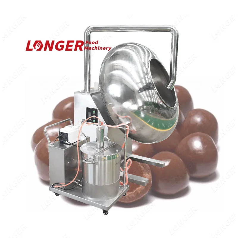 Auto Coffee Bean Chocolate Coating Device Spraying Chocolate Coating Machine for Home