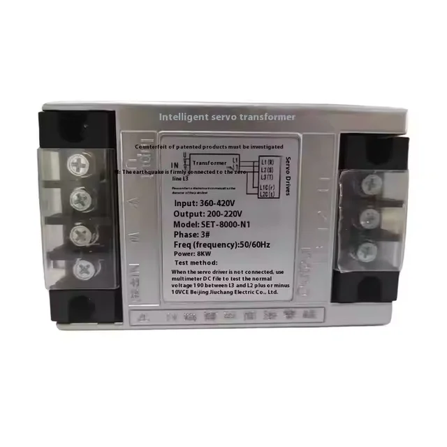 High-Tech 4.5KW Servo Transformer 380V-220V Motor Frequency Conversion Intelligent Three-Phase Copper Material Product