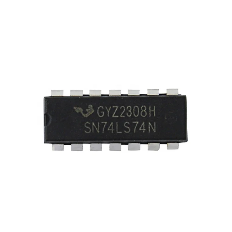 10 Pezzi HD74LS05P – Circuito Integrato 74LS05 DIP-14 – Hex Inverter A Collettore Aperto