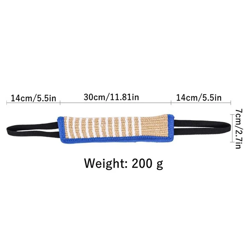 dog jute bite toys-2
