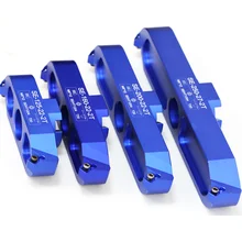 Aviation Aluminum Alloy 90°angle, 2-edge Bridge Milling Cutter for SE12 SEKT12 or AP16 APMT16 Insert