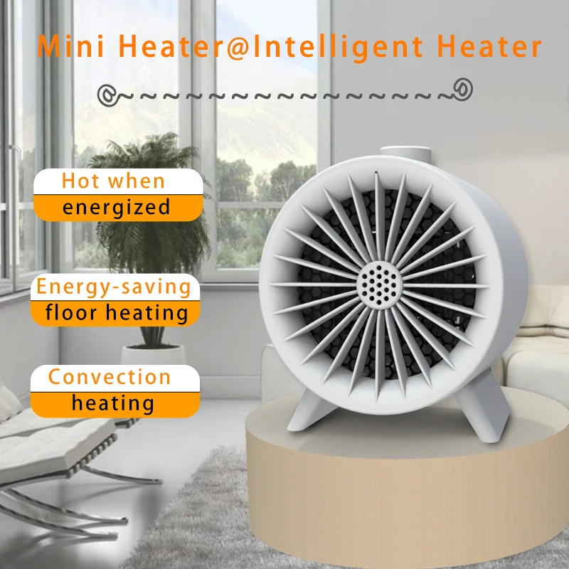 Портативный Электрический вентилятор ptc, нагреватель с наконечником, нагреватель воздуха, вентилятор/Электрический мини-нагреватель вентилятора