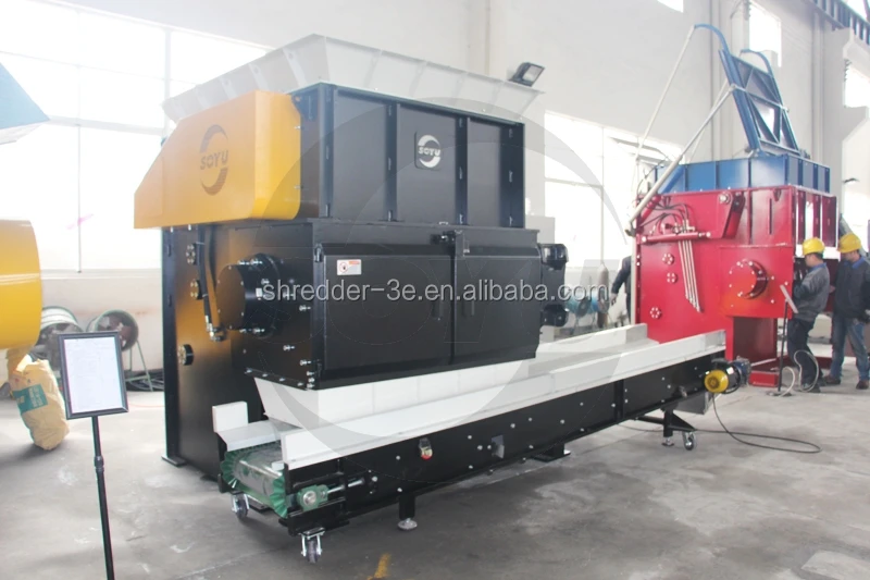 Refuse Derived Fuel (RDF) Shredder/waste Shredding/Fabric/leather/textile/MSW Shredder
