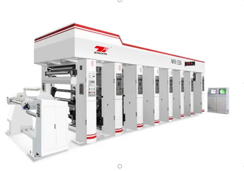 High Speed Automatic 8 Colour Rotogravure Printing Machinery Gravure ...
