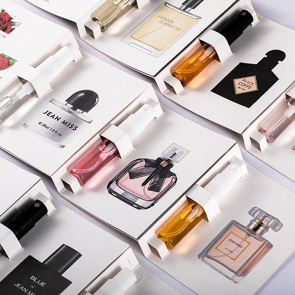 Cosmetic Sample Packaging Card Paper Card Perfume Holder Paper Card