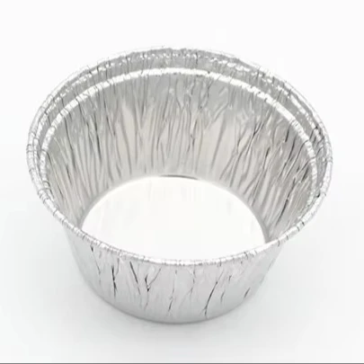 TIA YB51 Recyclable Aluminum Foil Cup Lasagna Baking Container Oven Proof Foil Cake Cup