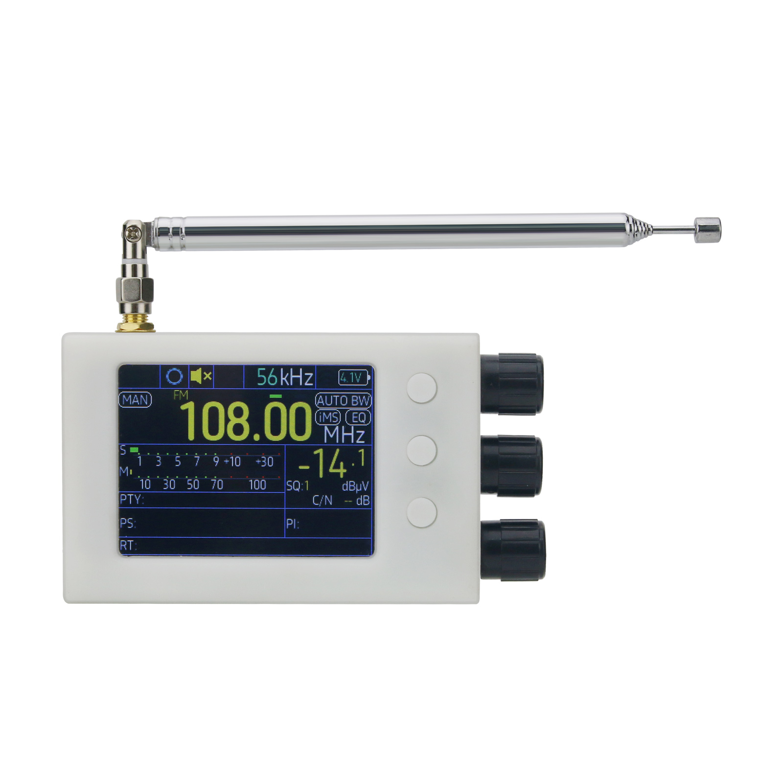 HAMGEEK 64-108MHZ Portable Radio Receiver - Full Band AM FM