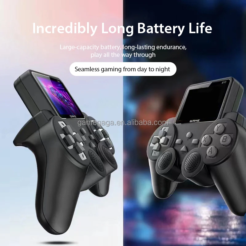 S10 8 Bit Handheld Game Console - 520 Games & 2.4 Inch Screen