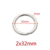 Silver-2*32mm (approximately 4.51g each)
