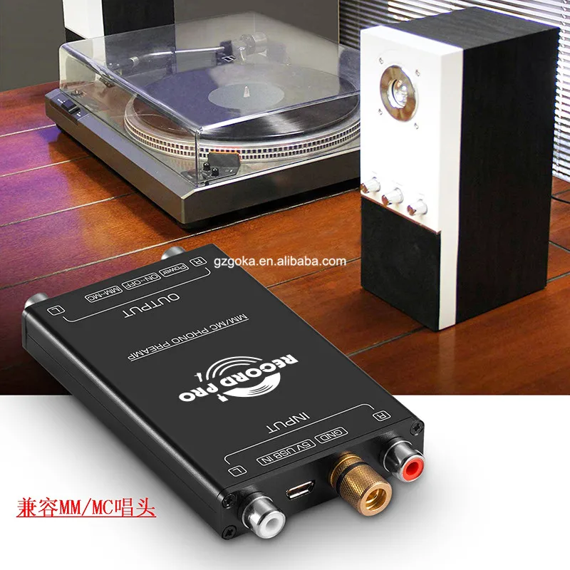 Highly Popular Phono Mm / Mc Amplifier Phonograph Head Amplifier Hifi