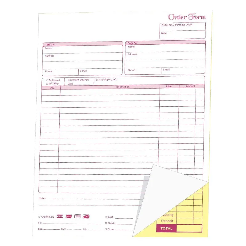 Alibaba.com: A Grade Blank Cheque Paper, Business Payment Form ...