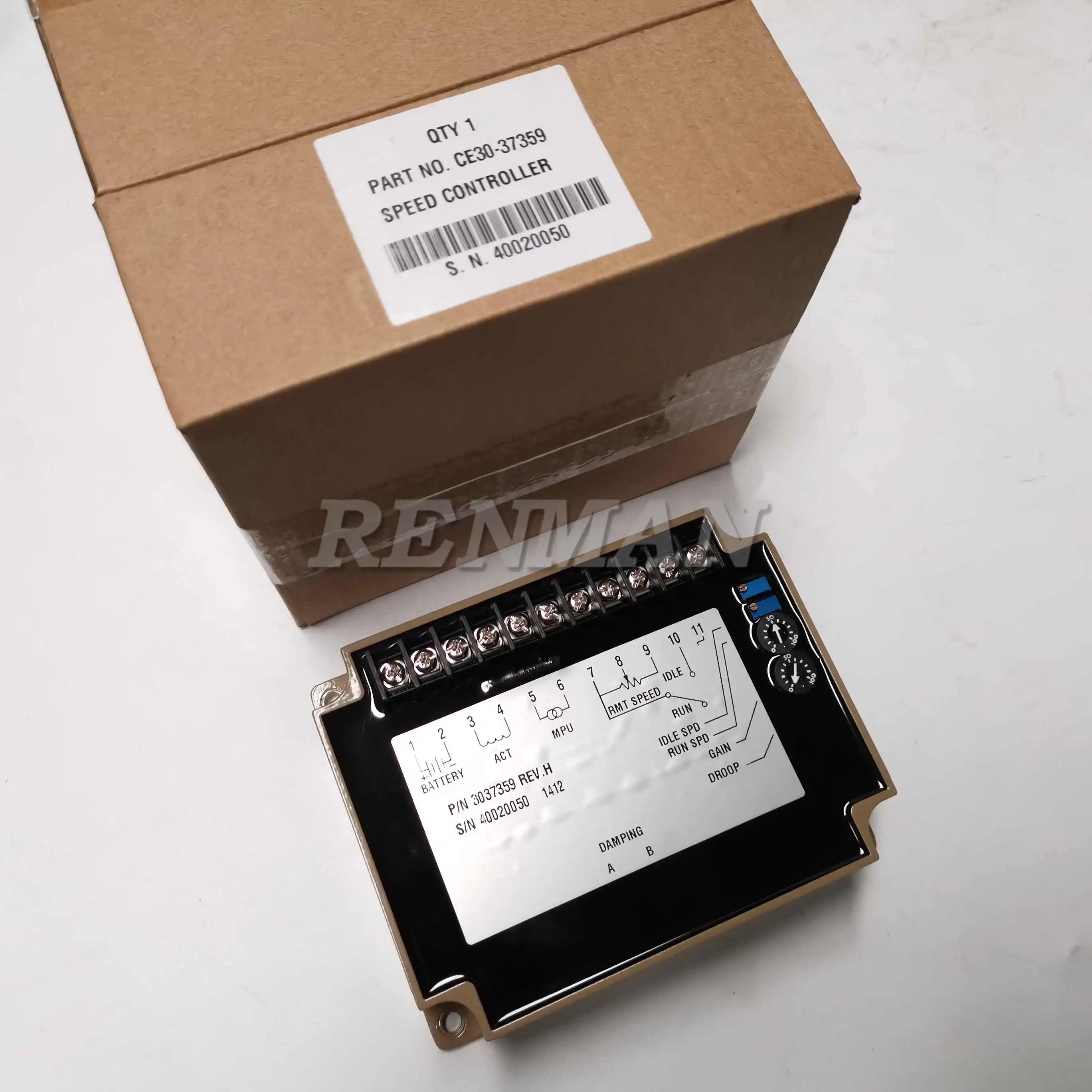 Cummins Nt855 Diesel Speed Control Unit Parts 3037359