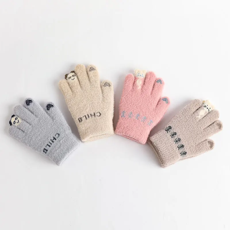 Оптовая продажа модные детские перчатки с сенсорным экраном