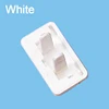 Two-pin plug cover in White