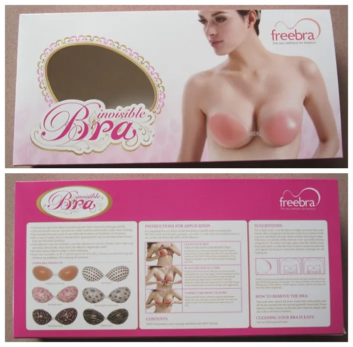 Soutien-gorge Invisible Soutien-gorge Adhésif Sixome Push-up Silicone - Sans Bretelles Invisible Pour Bonnets A/B/C/D Accessoire Lingerie Dos Nu