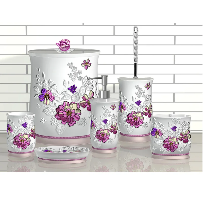 Luxury Modern High Quality Classic Resin Bathroom Products Accessories Set Buy Vanity Set