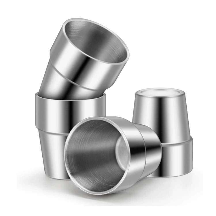 Stainless steel cup. Металлический стакан для кофе. Metal Cup.