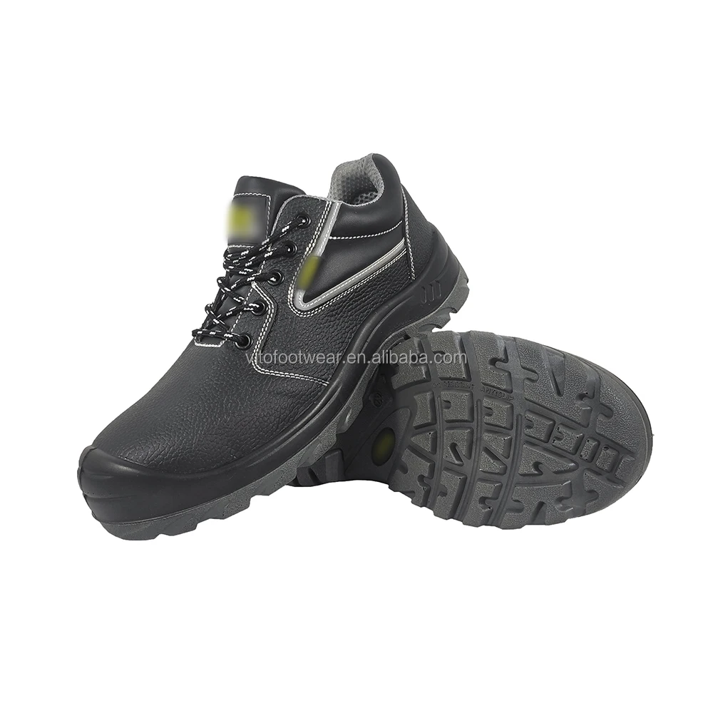 VITOSAFE Factory Price Good Quality Construction Protective Anti-puncture Mesh Lining Steel Toe Working Safety Shoes details