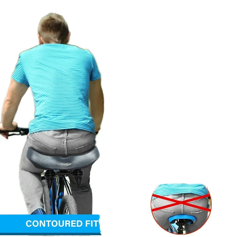 Oversized Bicycle Saddles - Super Comfort for All Rides