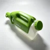 White, green