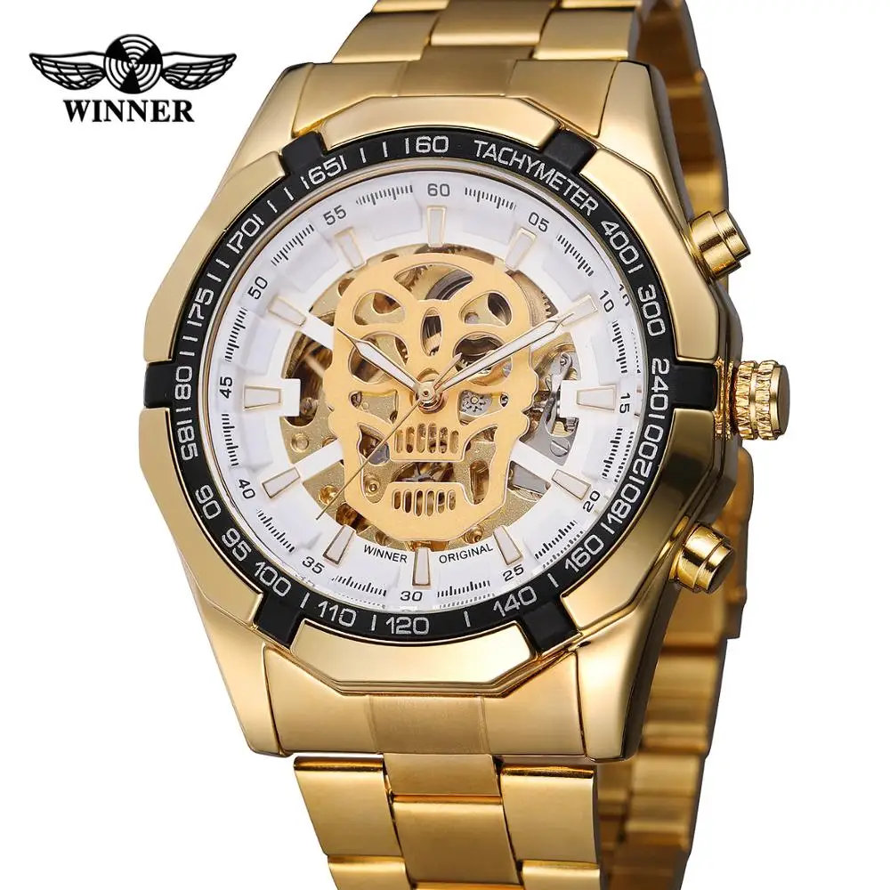 Montre Winner Automatique Automatique Montre Winner Skull Watch T