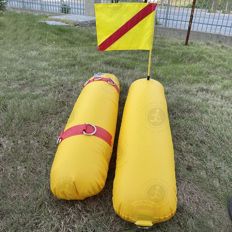 Boa Fluorescente SEAC Per Immersioni - Siluro Con Sagola, Bandiera Rimovibile E 2 Moschettoni - Foto 2