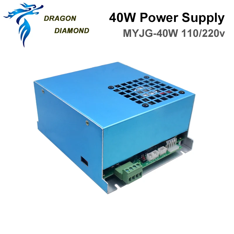 Dragon Diamond MYJG 40W 50W 60W CO2 Laser Power Supply for Co2 Laser Cutter Power Supply Laser Tube Power Supply