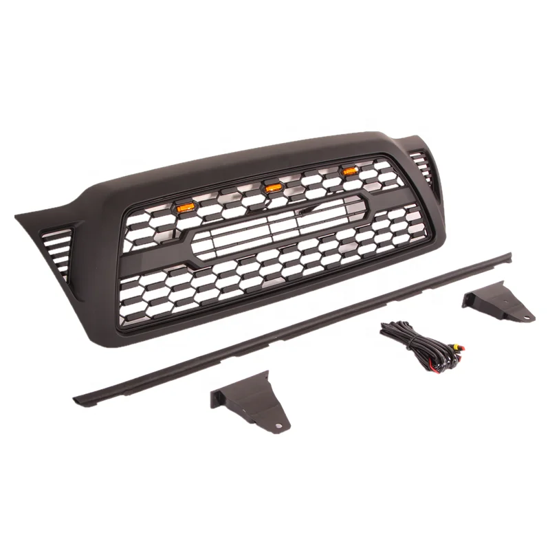 Автомобильные детали решетка для решетки радиатора из АБС-пластика с Сотами запчасти внедорожника пикапа 4x4 parrilla подходит toyota