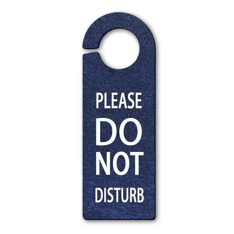 Вежливый надпись «Не беспокоить» не входите в дверную вешалку с возможностью