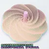 16cm rainbow spiral flower